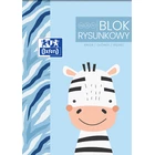 BLOK DO RYSOWANIA KIDS OXFORD A4, 20 KARTEK