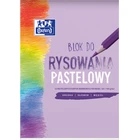 BLOK DO RYSOWANIA PASTELOWY OXFORD A4, 10 KARTEK