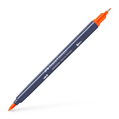 DWUSTRONNY PISAK GOLDFABER SKETCH FABER-CASTELL, 115 DARK CADMIUM ORANGE