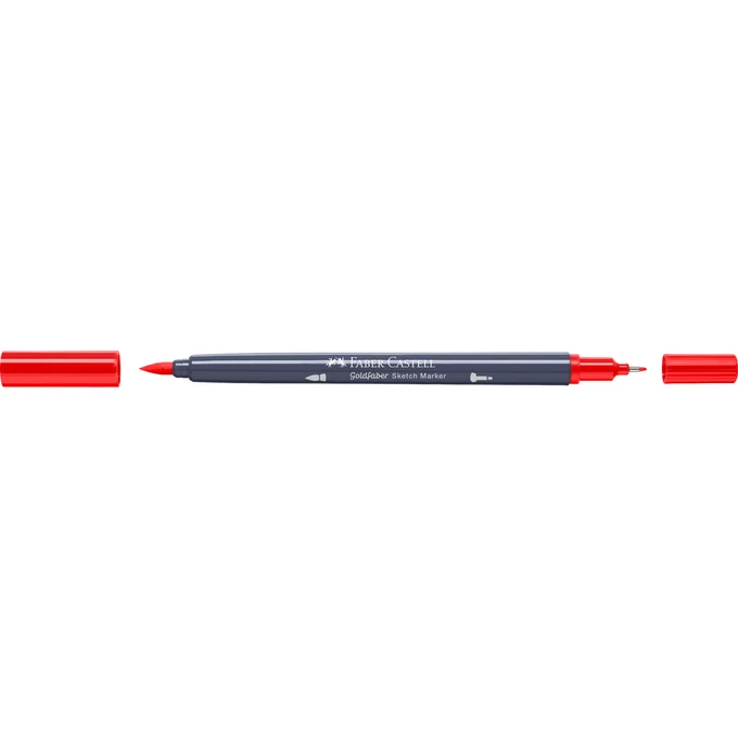 DWUSTRONNY PISAK GOLDFABER SKETCH FABER-CASTELL, 118 SCARLET RED