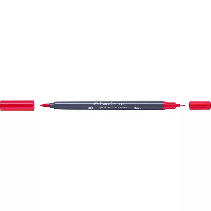 DWUSTRONNY PISAK GOLDFABER SKETCH FABER-CASTELL, 126 PERMANENT CARMINE