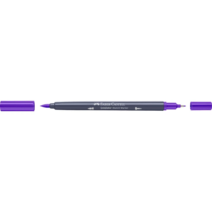 DWUSTRONNY PISAK GOLDFABER SKETCH FABER-CASTELL, 136 PURPLE VIOLET