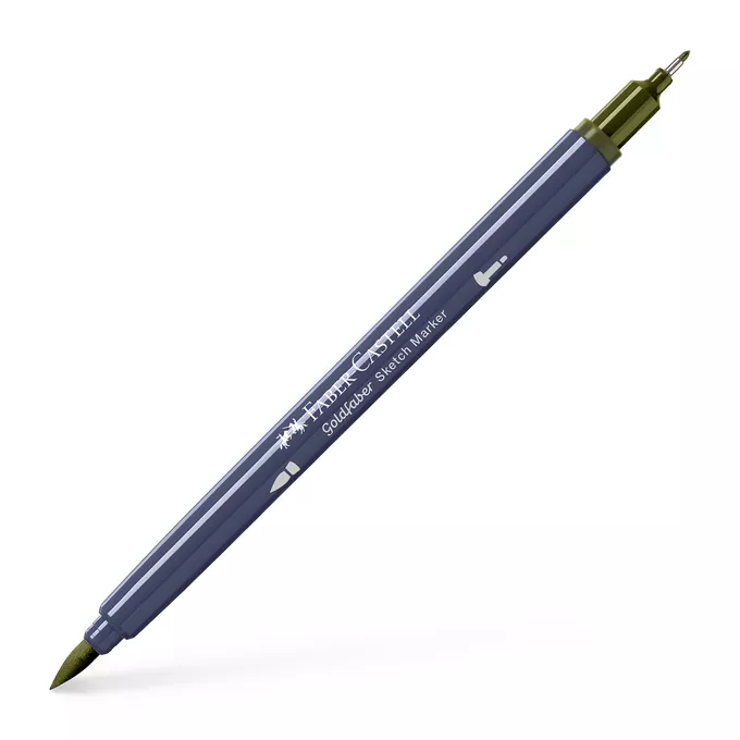 DWUSTRONNY PISAK GOLDFABER SKETCH FABER-CASTELL, 173 OLIVE GREEN YELLOWISH