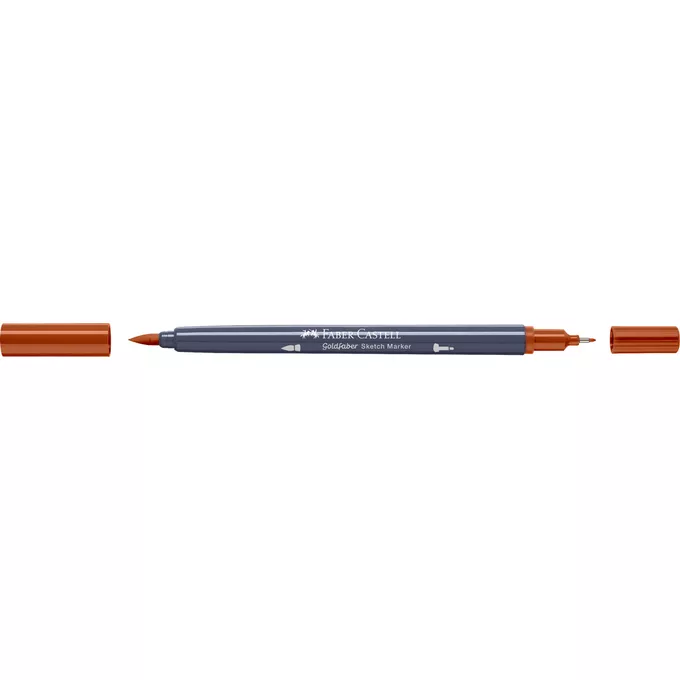 DWUSTRONNY PISAK GOLDFABER SKETCH FABER-CASTELL, 383 LIGHT BURNT SIENA