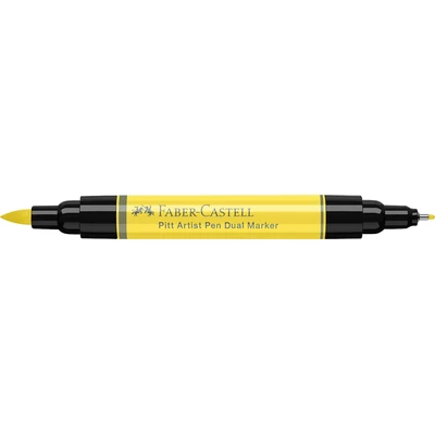 DWUSTRONNY PITT ARTIST PEN FABER-CASTELL, 104 LIGHY YELLOW GLAZE