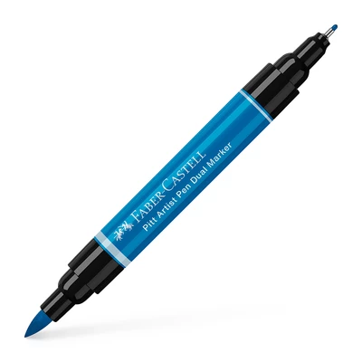 DWUSTRONNY PITT ARTIST PEN FABER-CASTELL, 110 PHTHALO BLUE