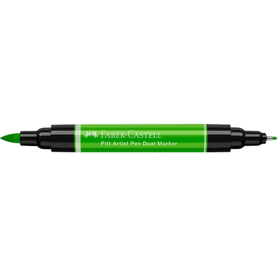 DWUSTRONNY PITT ARTIST PEN FABER-CASTELL, 112 LEAF GREEN