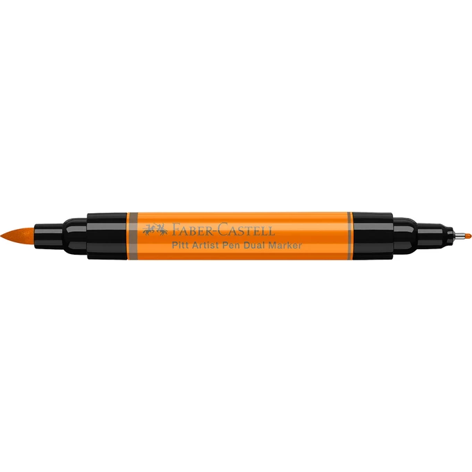 DWUSTRONNY PITT ARTIST PEN FABER-CASTELL, 113 ORANGE GLAZE