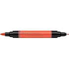 DWUSTRONNY PITT ARTIST PEN FABER-CASTELL, 118 SCARLET RED