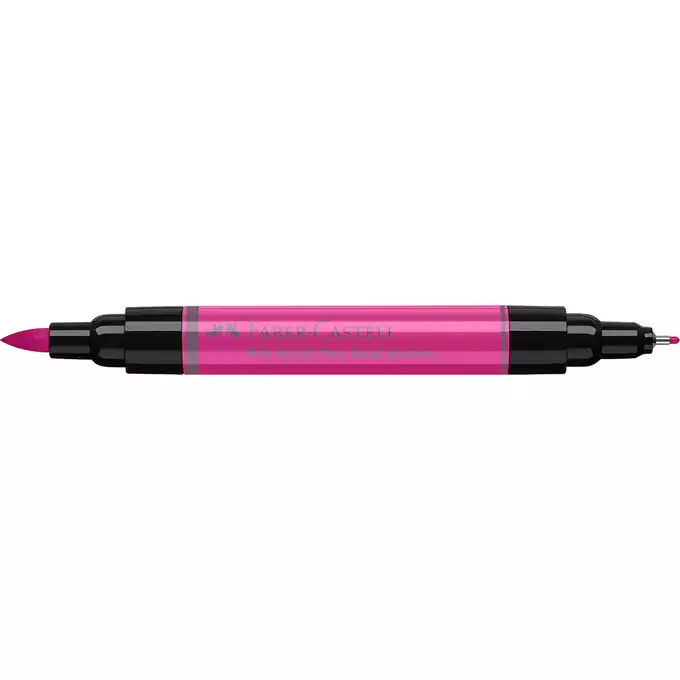 DWUSTRONNY PITT ARTIST PEN FABER-CASTELL, 125 MIDDLE PURPLE PINK