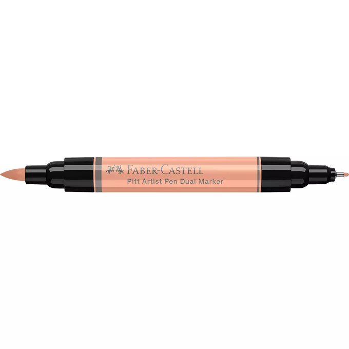 DWUSTRONNY PITT ARTIST PEN FABER-CASTELL, 132 BEIGE RED