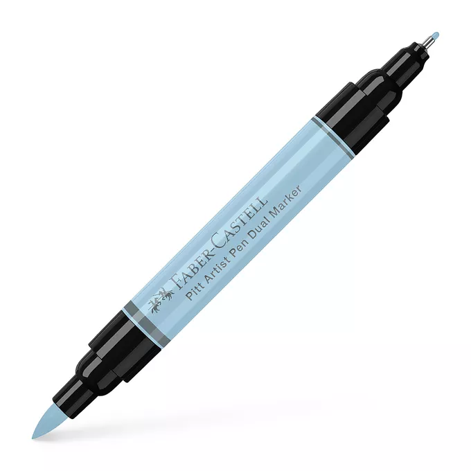 DWUSTRONNY PITT ARTIST PEN FABER-CASTELL, 148 ICE BLUE