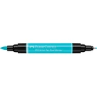 DWUSTRONNY PITT ARTIST PEN FABER-CASTELL, 154 LIGHT COBALT TURQUOISE