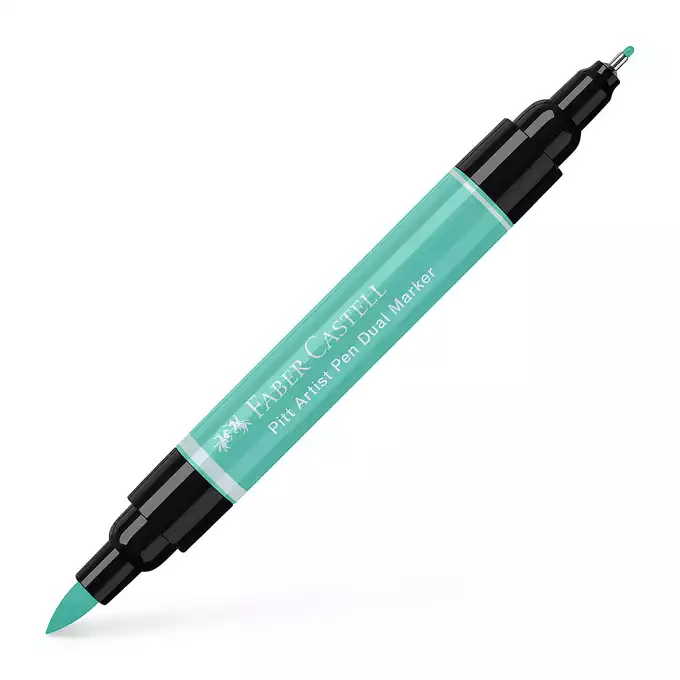 DWUSTRONNY PITT ARTIST PEN FABER-CASTELL, 161 PHTHALO GREEN