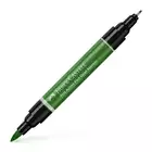 DWUSTRONNY PITT ARTIST PEN FABER-CASTELL, 167 PERMANENT GREEN OLIVE