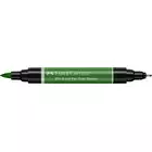 DWUSTRONNY PITT ARTIST PEN FABER-CASTELL, 167 PERMANENT GREEN OLIVE