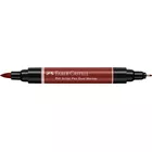 DWUSTRONNY PITT ARTIST PEN FABER-CASTELL, 192 INDIA RED