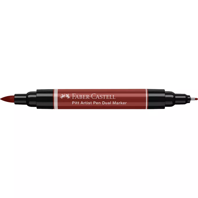 DWUSTRONNY PITT ARTIST PEN FABER-CASTELL, 192 INDIA RED