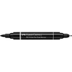 DWUSTRONNY PITT ARTIST PEN FABER-CASTELL, 199 BLACK