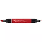 DWUSTRONNY PITT ARTIST PEN FABER-CASTELL, 219 DEEP SCARLET RED