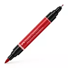 DWUSTRONNY PITT ARTIST PEN FABER-CASTELL, 219 DEEP SCARLET RED