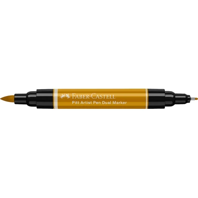 DWUSTRONNY PITT ARTIST PEN FABER-CASTELL, 268 GREEN GOLD