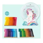 FLAMASTRY FABER-CASTELL CONNECTOR JEDNOROŻEC - UNICORN, 33 KOLORY