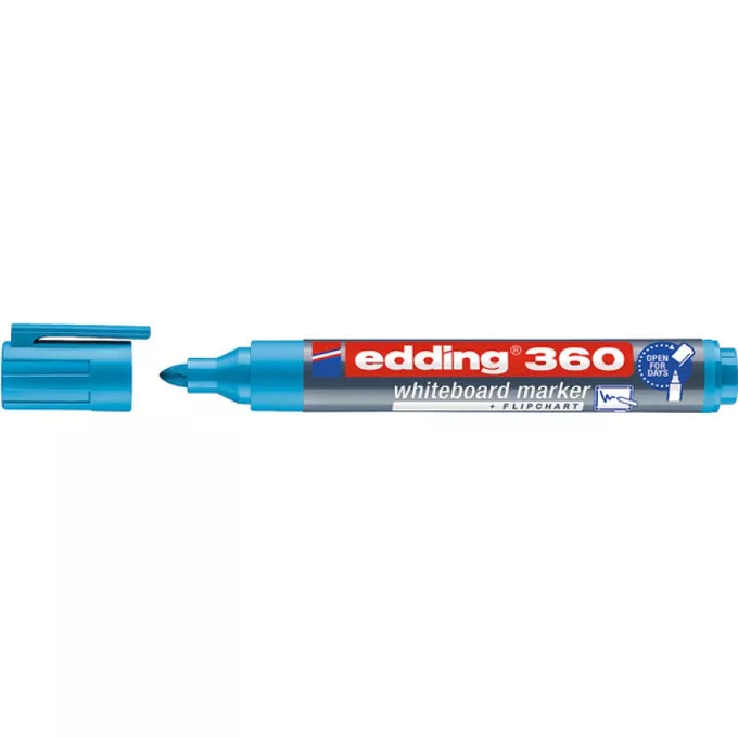 MARKER DO TABLIC E-360 EDDING, 1,5-3MM, BŁĘKITNY