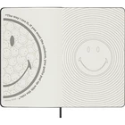 NOTATNIK MOLESKINE L (13X21 CM), SMILEY, W LINIE, TWARDA OPRAWA, 176 STRON