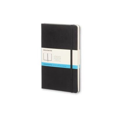 NOTES MOLESKINE CLASSIC L (13X21CM) W KROPKI, TWARDA OPRAWA, 240 STRON, CZARNY