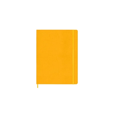 NOTES MOLESKINE CLASSIC XL (19X25 CM), LINIE, TWARDA, ORANGE YELLOW, 192 STRONY, POMARAŃCZOWY