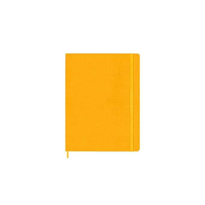 NOTES MOLESKINE CLASSIC XL (19X25 CM), LINIE, TWARDA, ORANGE YELLOW, 192 STRONY, POMARAŃCZOWY