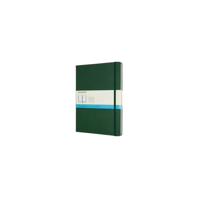 NOTES MOLESKINE CLASSIC XL (19X25CM) W KROPKI, TWARDA OPRAWA, MYRTLE GREEN, 192 STRONY, ZIELONY