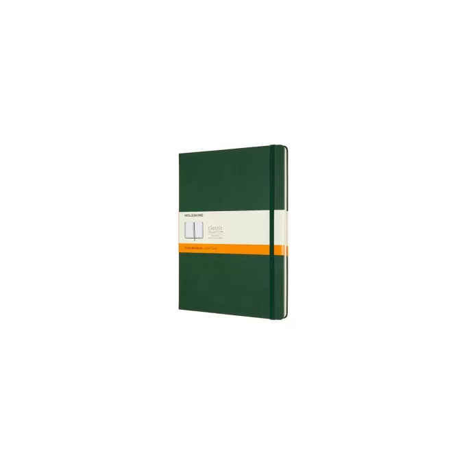 NOTES MOLESKINE CLASSIC XL (19X25CM) W LINIE, TWARDA OPRAWA, MYRTLE GREEN, 192 STRONY, ZIELONY