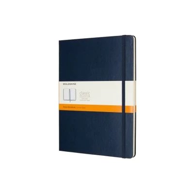 NOTES MOLESKINE CLASSIC XL (19X25CM) W LINIE, TWARDA OPRAWA, SAPPHIRE BLUE, 192 STRONY, NIEBIESKI