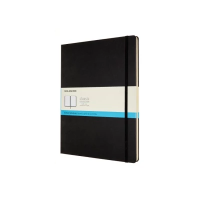 NOTES MOLESKINE CLASSIC XXL (21,6X27,9 CM) W KROPKI, TWARDA OPRAWA, 192 STRONY, CZARNY