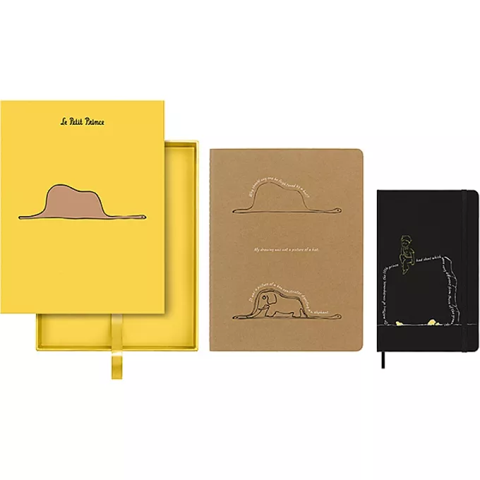 NOTES MOLESKINE EDYCJA LIMITOWANA MAŁY KSIĄŻĘ, L + XL, ZESTAW, SŁOŃ