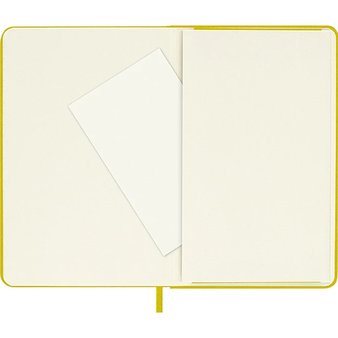 NOTES MOLESKINE P (9x14CM) LINIE, TWARDA OPRAWA, HAY YELLOW, 192 STRONY