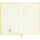 NOTES MOLESKINE P (9x14CM) LINIE, TWARDA OPRAWA, HAY YELLOW, 192 STRONY