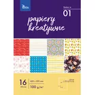 PAPIERY KREATYWNE, TETIS, ZEST. 1, 100g/m2, 16 ARK.