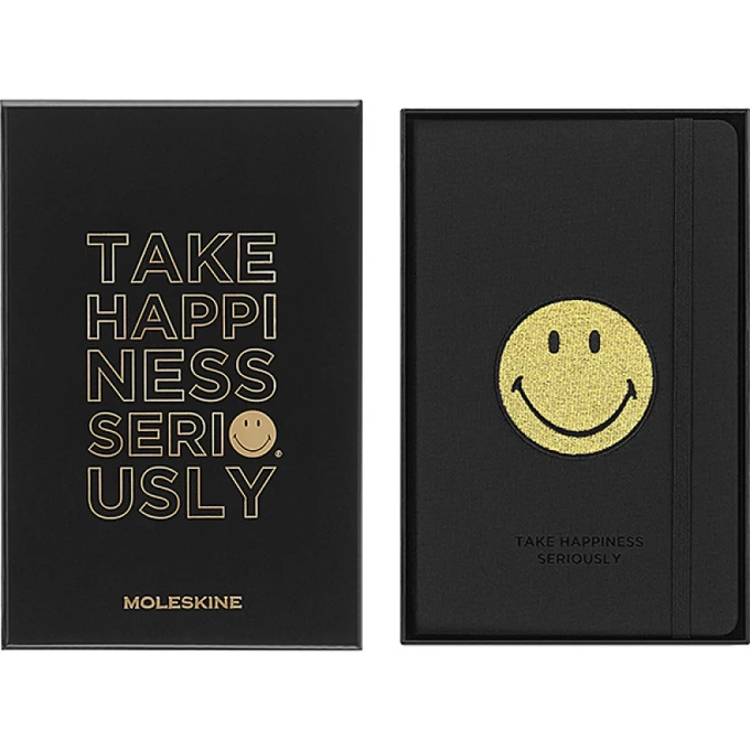 PLANER MOLESKINE L, POSITIVITY, SMILEY, PUDEŁKO