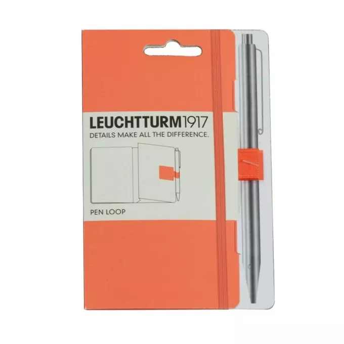 SZLUFKA NA DŁUGOPIS / OŁÓWEK (PEN LOOP) LEUCHTTURM1917 POMARAŃCZOWY NEON