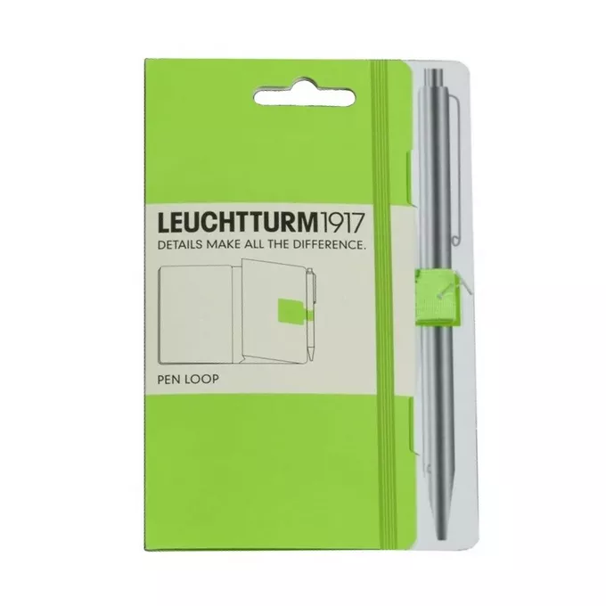 SZLUFKA NA DŁUGOPIS / OŁÓWEK (PEN LOOP) LEUCHTTURM1917 ZIELONY NEON