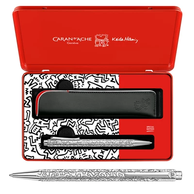 Zestaw upominkowy długopis Ecridor Keith Haring z etui