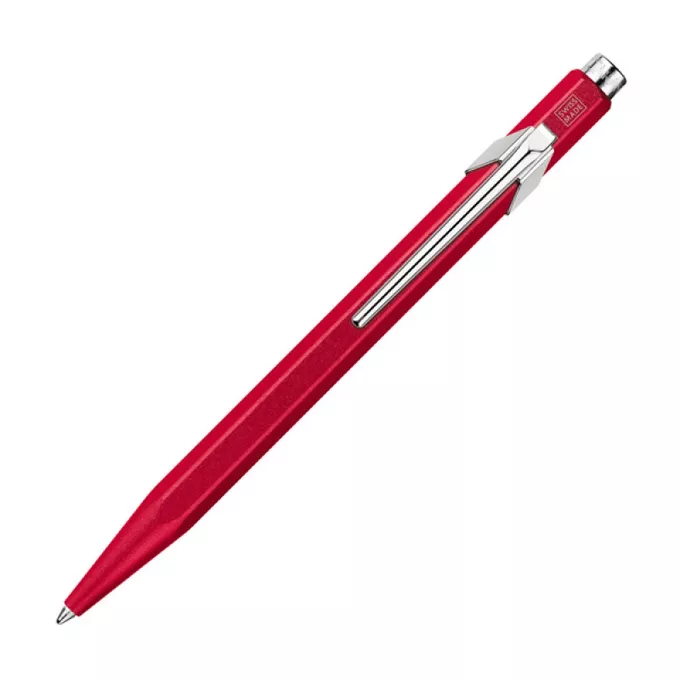 DŁUGOPIS CARAN D'ACHE 849 COLORMAT-X, CZERWONY