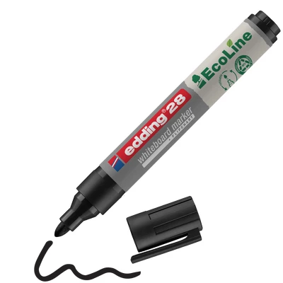 MARKER DO TABLIC E-28 EDDING ECOLINE, 1,5-3 MM, CZARNY