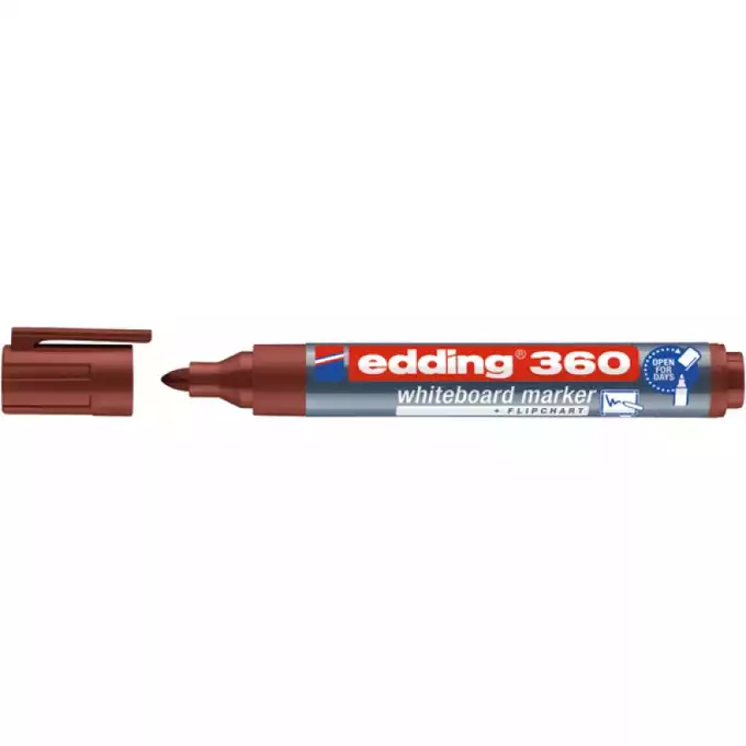 MARKER DO TABLIC E-360 EDDING, 1,5-3 MM, BRĄZOWY