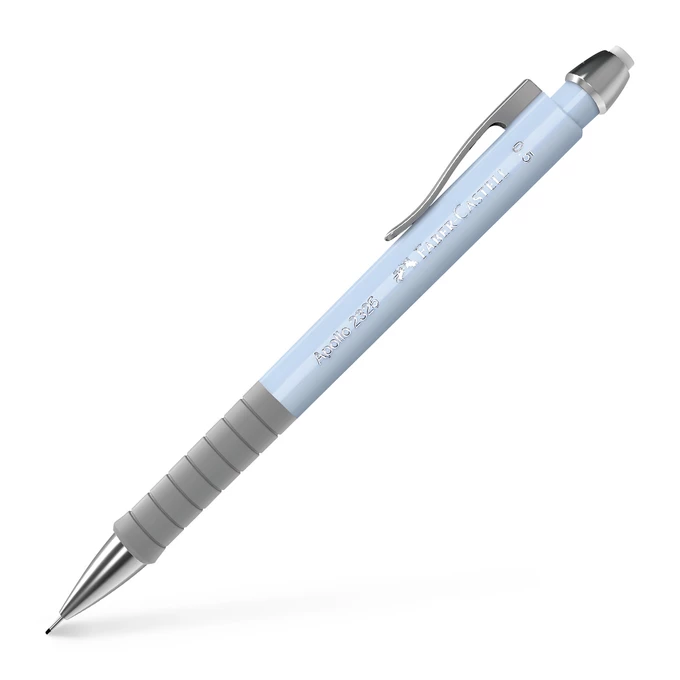 OŁÓWEK AUTOMATYCZNY APOLLO FABER-CASTELL, 0,5 MM, SKY BLUE