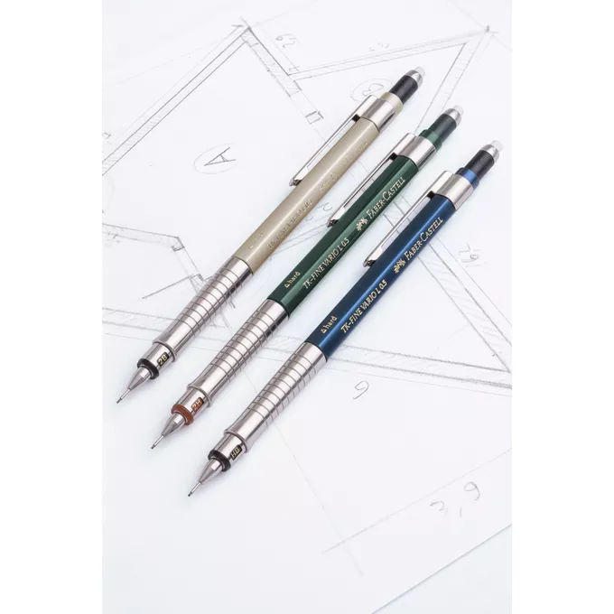 OŁÓWEK AUTOMATYCZNY TK-FINE VARIO L FABER-CASTELL, INDYGO, 1,0 mm