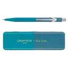 Ołówek automatyczny Caran d’Ache 844 Paul Smith Edycja #4 w pudełku Cyan/Steel